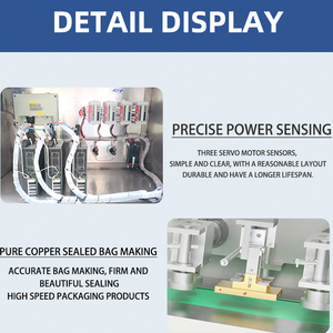 BG-600 automatische Kleidung Decke Kissen Verpackungs maschine mit hoher Geschwindigkeit und drei Servo-Antriebe für das Laden Entladen von Papier - Product Image 3