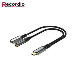 GAZ-CB47 <strong>Multi</strong>-Function Type-C to 3.5mm <strong>Audio</strong> <strong>Adapter</strong> PD60W Charging Song Listening Call Fast Charging <strong>Adapter</strong> <strong>Audio</strong> Splitter - Product Image 3