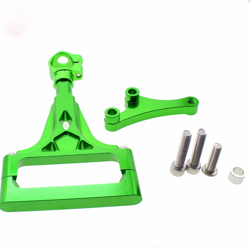 Soporte de regla de titanio verde 03-09, original para coche.