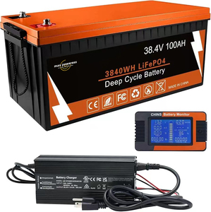 最大功率36V/38.4V 100Ah巴森绿色电池Lifepo4 LiFePO4电池IP65用于太阳能系统房车家用 - Product Image 1