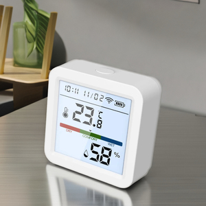 Tuya WiFi Smart Home Thermometer Hygrometer Customized ODM &amp; OEM Single Use Wireless <strong>Temperature</strong> Humidity <strong>Sensor</strong> App <strong>Controlled</strong> - Product Image 3