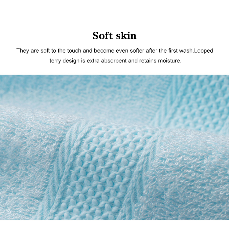 Customized Wholesale Fashion Luxury Digital Sublimation Printing Logo Stripe Quick-drying Swimming Pool Towel Bathroom Set