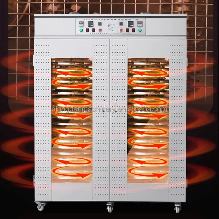 Máquina automática de secado de frutas de alta calidad, máquina de deshidratación, deshidratador de setas de patata y piña deshidratada