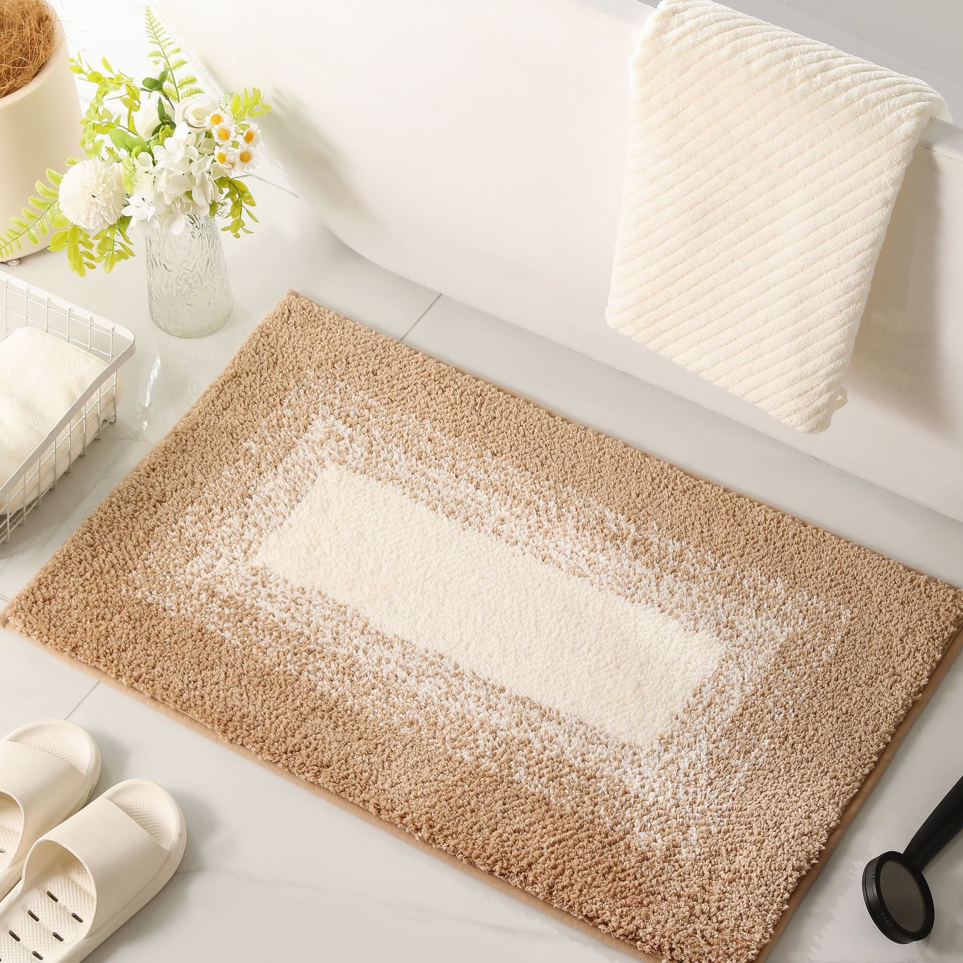 Beige géométrique dégradé