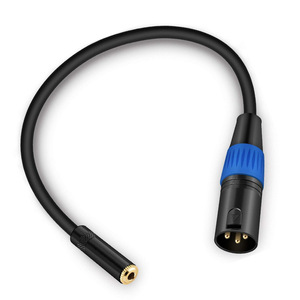 Customized 3.5 Female XLR Connection <strong>Audio</strong> <strong>Cable</strong> for Amplifier Sound Card Mixing Console <strong>and</strong> Microphone - Product Image 2