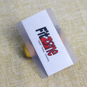 定制俱乐部健身VIP会员部分透明pvc卡 - Product Image 3