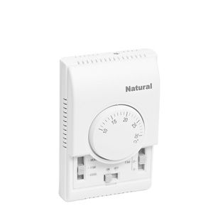 Controlador de temperatura con control manual, termostato de aire acondicionado, natural, de - Product Image 1