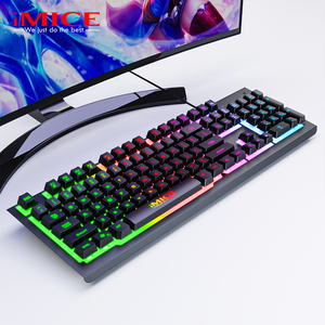 IMICE AK-900 LED <strong>Backlight</strong> Wired <strong>Keyboard</strong> Black <strong>Notebook</strong> Desktop Computer <strong>Keyboard</strong> - Product Image 3
