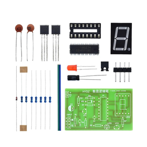 DIY LED Pcb Digital Display LED Logic Pen Electronic <strong>Kit</strong> High and Low Level Test <strong>Circuit</strong> Soldering Practice Board <strong>Kit</strong> - Product Image 3