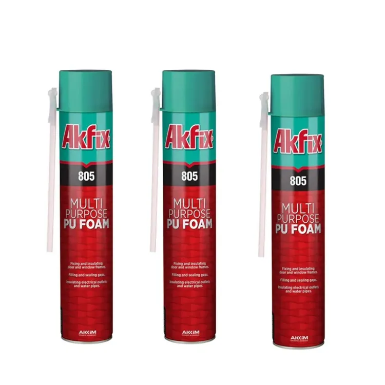 Meilleure Vente Bois Métal Conducteur Adhésif Pu Spray Mousse Mastic Pour L'extérieur