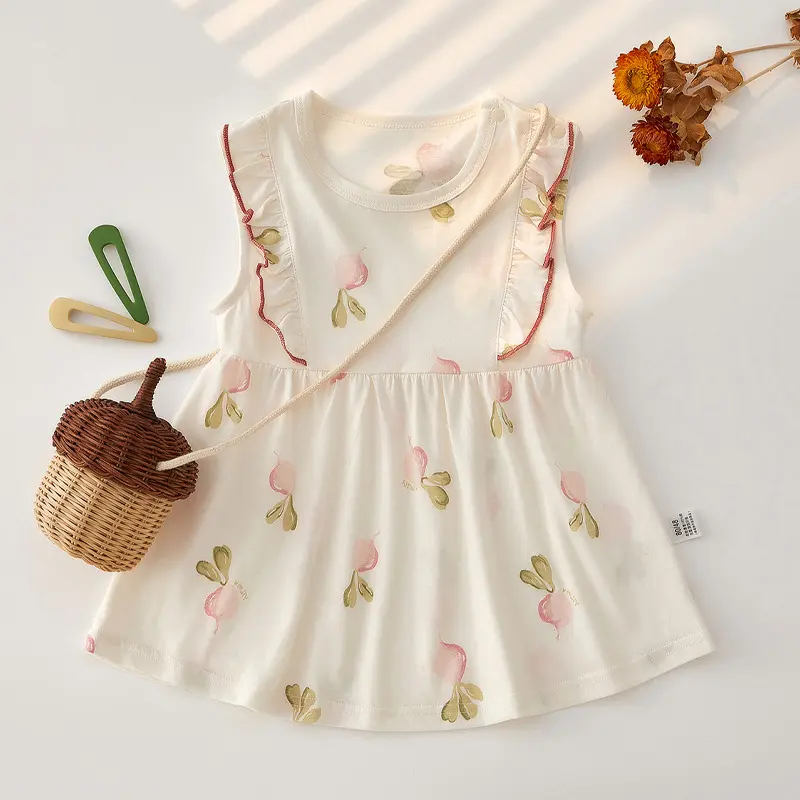 Детское платье из органического хлопка