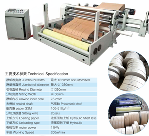Automatic <strong>Paper</strong> Roll to Roll Slitting and Rewinding <strong>Machine</strong> - Product Image 3