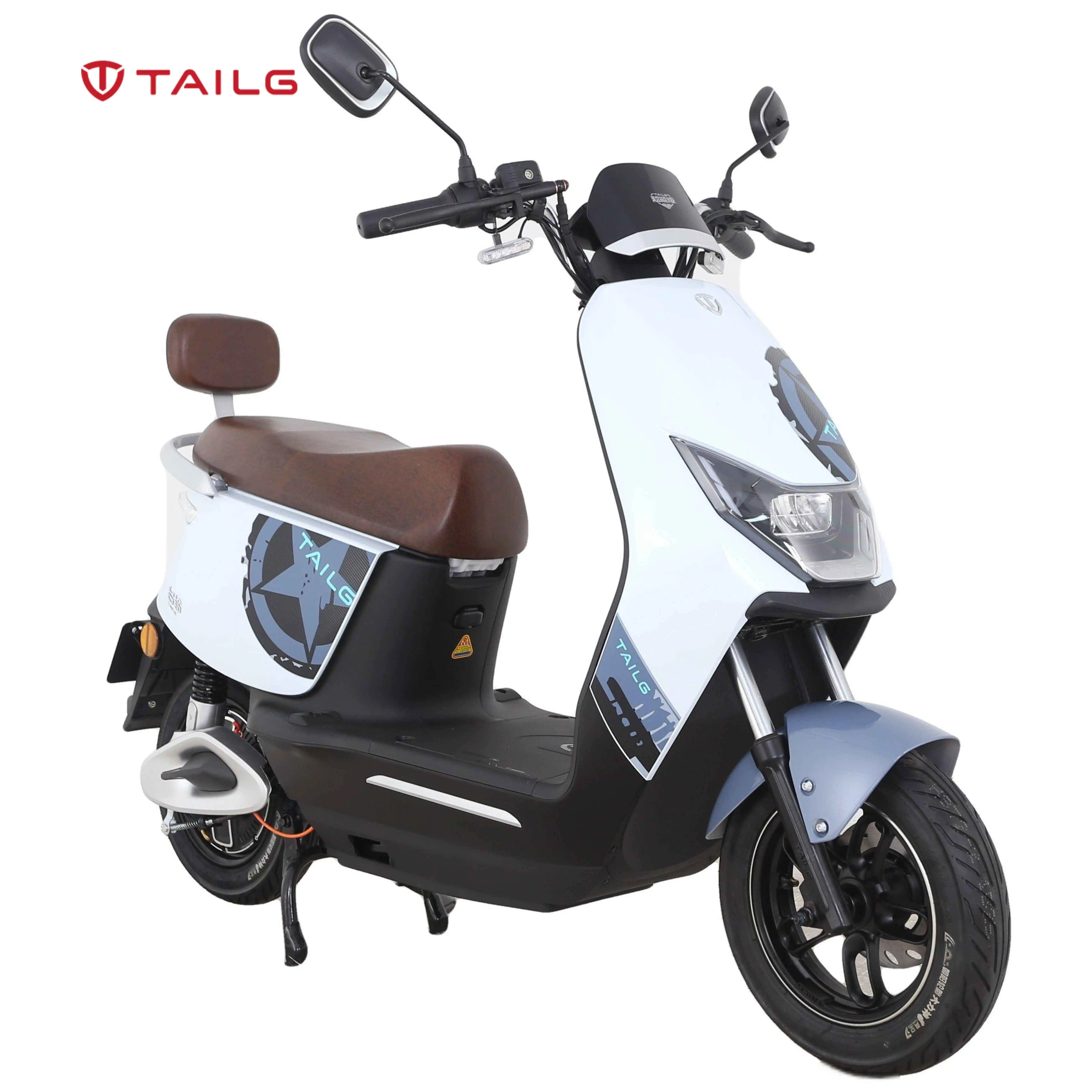 TAILG dijual skuter E penyeimbang diri, sepeda motor listrik 1000 watt klasik Moped 50CC