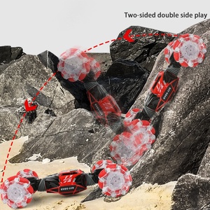 HW 2.4G 360 Stunt Rolling Radio <strong>Control</strong> Car Toy Remote <strong>Control</strong> RC Car Double Side Running Newest Gesture Hand Watch <strong>Control</strong>