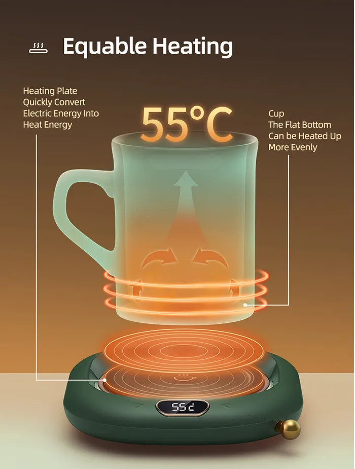 OEM coffee 4 modes constant temperature cup heater