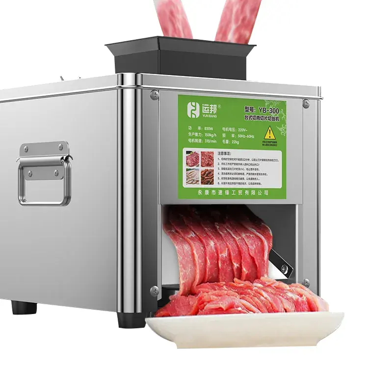 Offre Spéciale poulet boeuf trancheuse cutter trancher la viande découpeuse viande fraîche trancheuse poisson viande shrreder machine à vendre