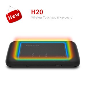 H20空中飞行鼠标2.4G迷你全屏智能键盘鼠标带触摸板电视遥控器安卓电视盒 - Product Image 1