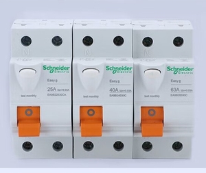 Interruptores diferenciales RCCB Disyuntor diferencial EA9 30MA <span class=keywords><strong>2P</strong></span> dos polos EA9B interruptor de fuga 25A 40A 60A Corriente residual - Product Image 6