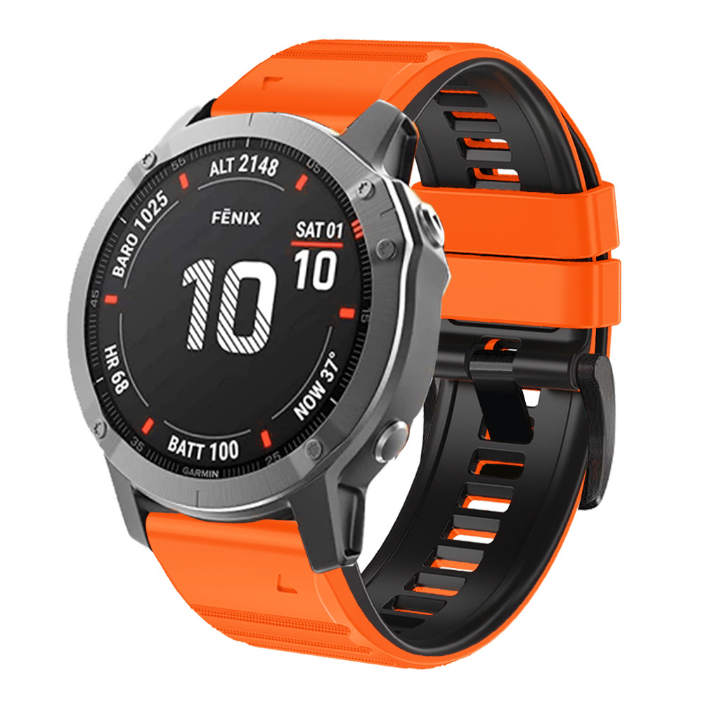 Orange and black