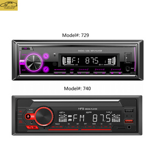 Lettore MP3 per auto 12V BT USB Aux SD 1din Autoradio Autoradio ricevitore Radio FM con funzione di controllo remoto dell'app - Product Image 6