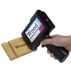 Impresora de mano eficiente de inyección de tinta Máquina de codificación de fecha Máquina de impresión de código de barras con tinta de secado rápido - Product Image 3
