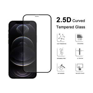 Yüksek kalite 9h 2.5D 0.33mm tam kavisli kapak cep telefon temperli cam ekran koruyucu için Iphone 14 13 12 11X8 - Product Image 3