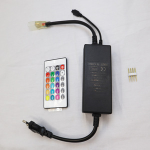Смарт-контроллер с 24 ключами RGB ИК-пультом дистанционного управления, светодиодный контроллер для 5050 RGB SMD светодиодные полосы 2025 - Product Image 5