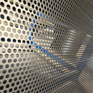 Corrosione preventiva perforata punzonatura insonorizzazione in acciaio inox lamiera di ferro zincato punzonatura rete - Product Image 2