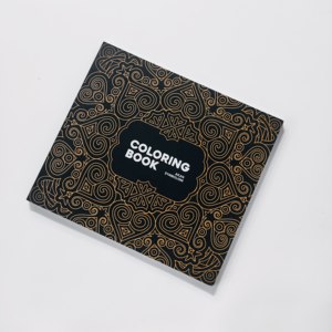 Customer Provide Artwork Mandala English Adult Colorings <strong>Book</strong> Custom-printed Coloring <strong>Books</strong>
