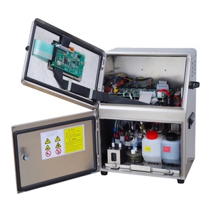 Automatischer industrieller CIJ-Tinten strahl drucker QR-Code Chargen nummer Druckmaschine für Kabel PET Wasser flasche Jar Wire B600 Plus - Product Image 4