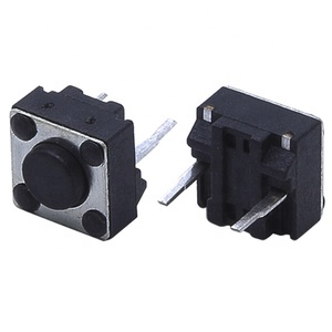 Wintai-Techタクトスイッチ6x6x5ライトプッシュボタンスイッチ2ピンボタンスイッチ中国メーカー