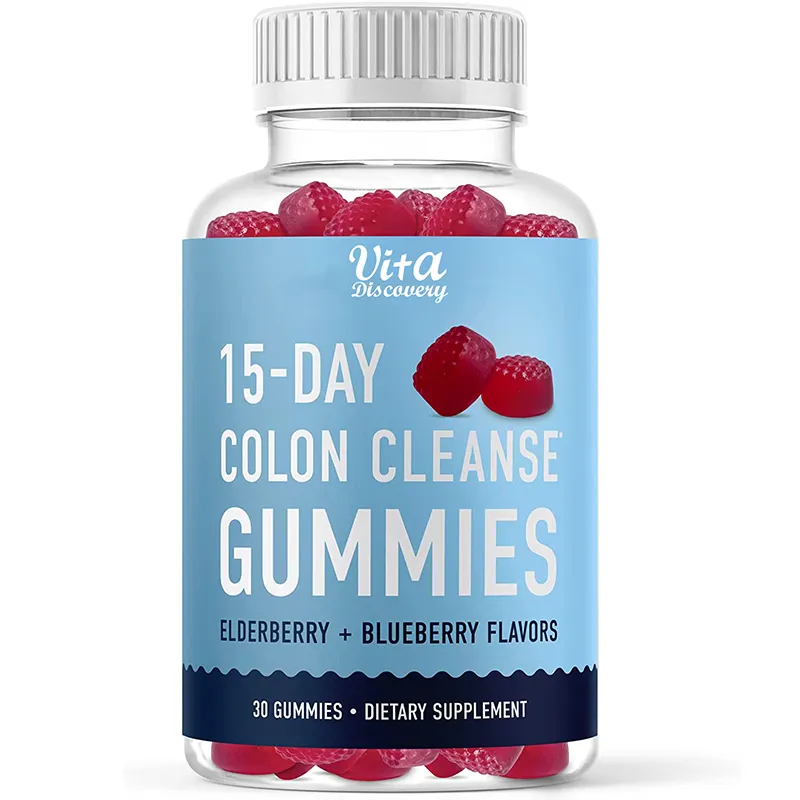 Hot Selling Gut Cleanse Body Detox Natürliche Darm reinigung & Detox Gummies für Verstopfung & Blähungen Linderung