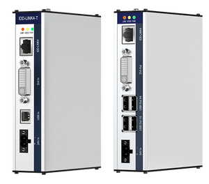 2023 Precio con descuento Dvi Usb Extender Transmisión de señal de alta definición 24V KVM extensor KVM Switch - Product Image 1