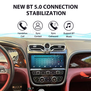 راديو سيارة من MOOKAKA بشاشة بوصة لسيارة بنتايجا-رأس ستيريو سيارة GPS Navi وحدة سيارة Wifi فيديو - Product Image 6