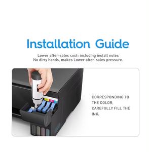Asseel toptan 512 Premium uyumlu renk toplu su bazlı şişe dolum mürekkep Epson Expression ET-7700 ET-7750 yazıcı için - Product Image 4