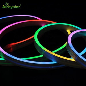Digital Addressable Rgb <strong>Led</strong> RGB IC 6*12mm Waterproof <strong>Led</strong> Silicone Neon Flex Strip IP67 24V WS2811 Pixel Smart <strong>Led</strong> Light - Product Image 2