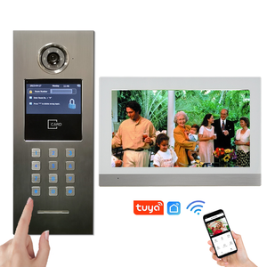 Impermeabile Tuya Smart IP TCP Video citofono sistema per Multi appartamenti edificio