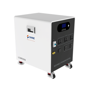 Sistema de respaldo solar compacto LCM5500 con interfaz LCD