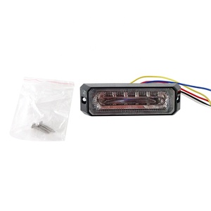 3W Led Strobe ไฟกันน้ำ Dc12-24v Led,ไฟ Led กระพริบบางเฉียบไฟหน้า LED แบบเส้นตรงไฟเตือนอันตรายไฟแฟลชกระพริบ - Product Image 6