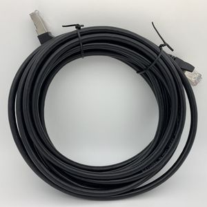 Outdoor <strong>Ethernet</strong> 1ft 3 Meter Cat6/Cat6A FTP RJ45 Right Angle Patch Cable Cord Silicon <strong>Flat</strong> Amoured Anti-Uv PVC PE Copper Strand - Product Image 2