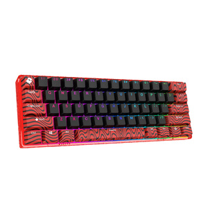 TOPSTYLE Teclados de computadora Teclado mecánico RGB Intercambio en caliente PBT Tecla de transferencia de calor Tipo C carga Bluetooth 5,0 teclado - Product Image 3