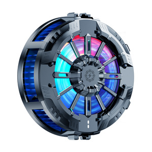X106手机散热电竞直播磁性插入式快速散热数显手机散热器 - Product Image 1