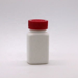120毫升Hdpe瓶塑料方形定制彩色空药丸瓶容器固体粉末药瓶 - Product Image 6