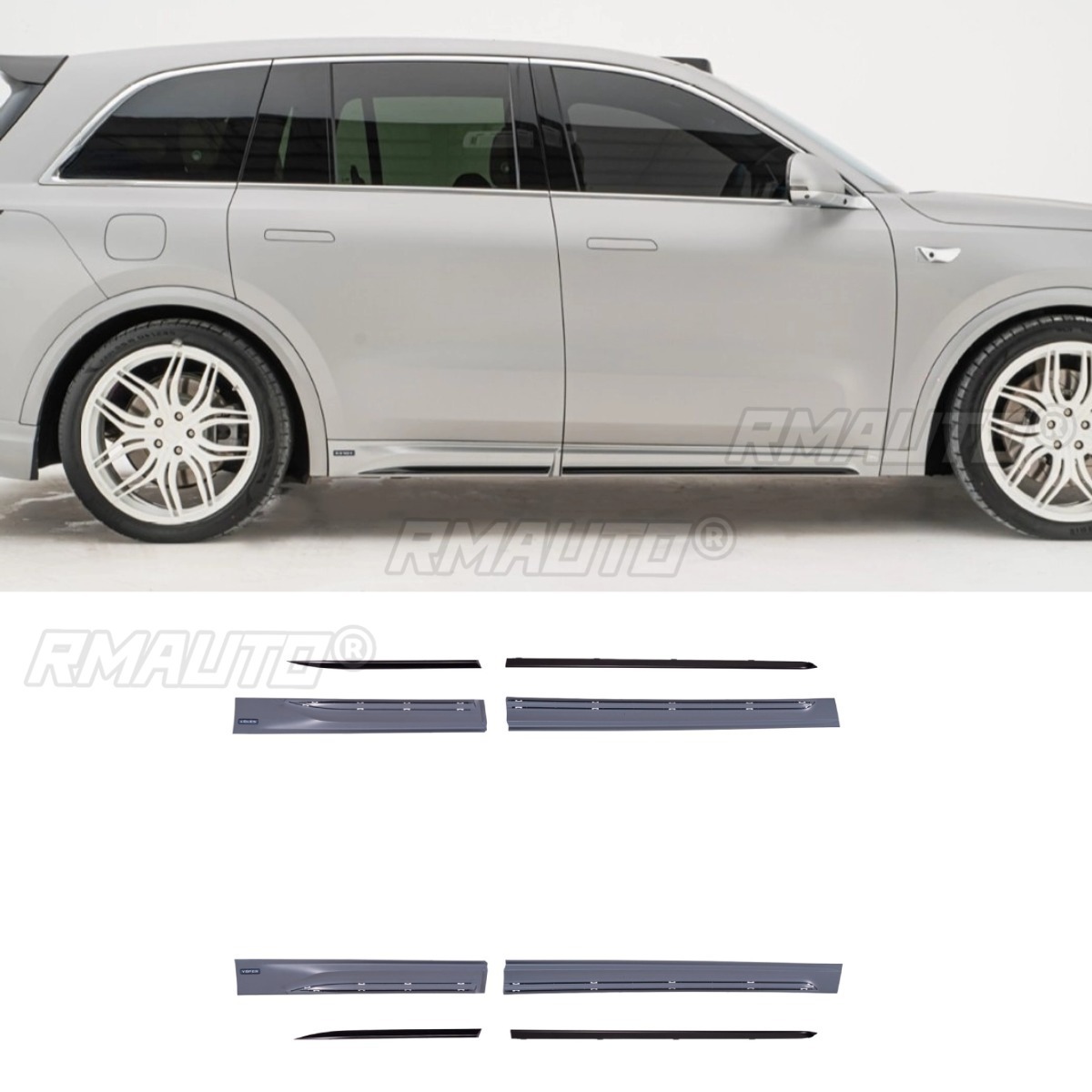 Unpaint Side Skirt Lip