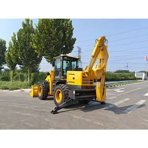 משקל 8t מדורג קיבולת טעינה 2.8t WZ40-28 גלגל מעוף רב פונקציונלי חפר/דו-קצה עמוסה/דו-קצה עמוסה