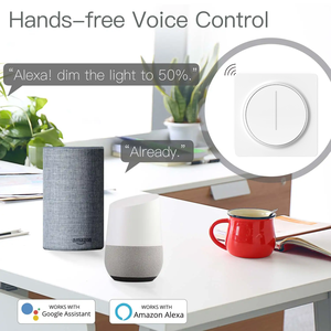 Intelligenter WLAN-Schalter mit Alexa & WLAN-Netzwerk – Tuya-Smart-Home-Wandschalter - Product Image 3