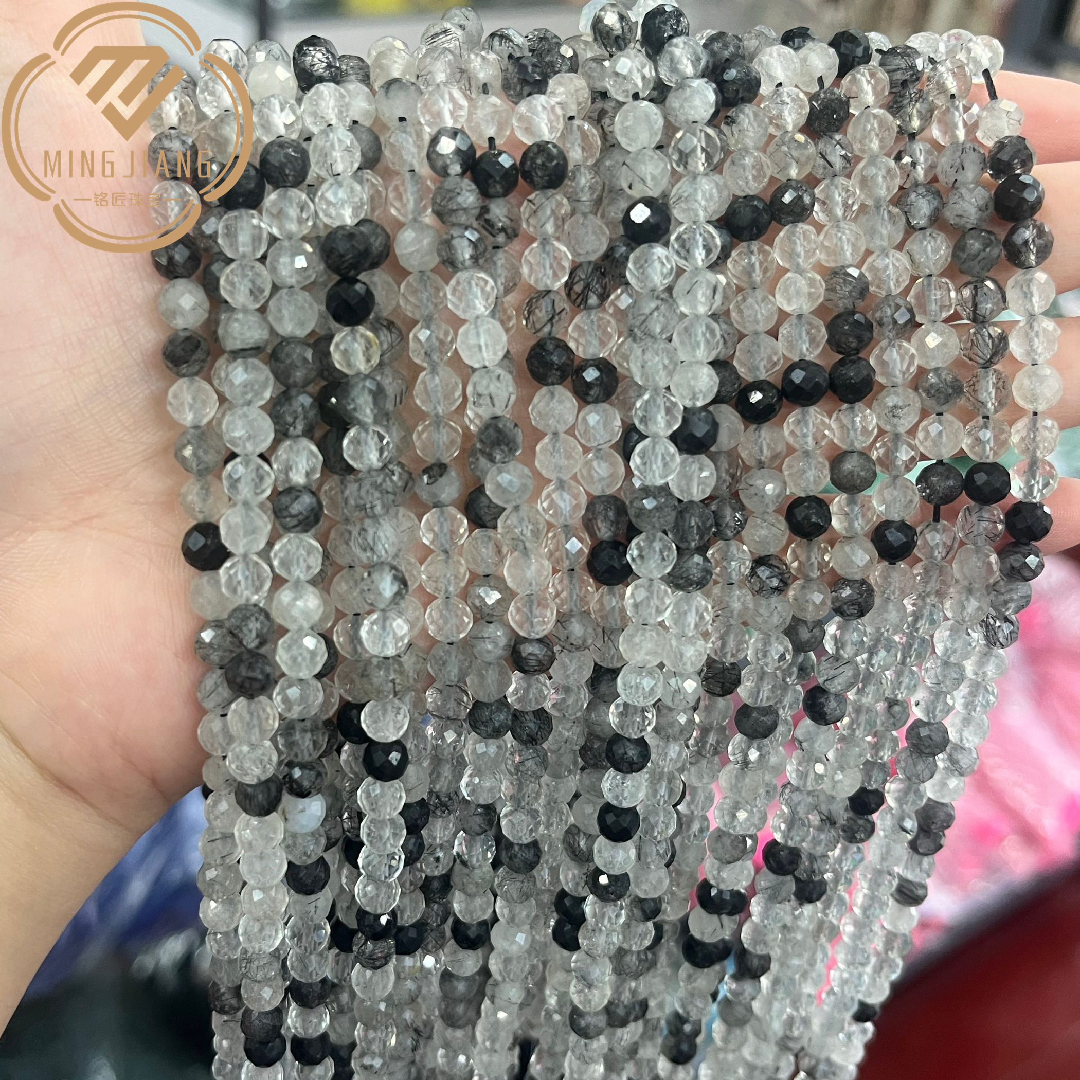 Black Rutllated Quartz