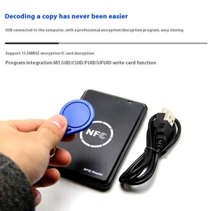 Access Control Card <strong>Reader</strong> Decoder for Elevator NFC and IC Card Duplicator 125KHz &amp; 13.56MHz Frequency
