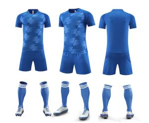 En çok satan boy erkek futbol forması T-Shirt setleri kalite futbol antrenman kıyafeti yetişkin boyutu grubu