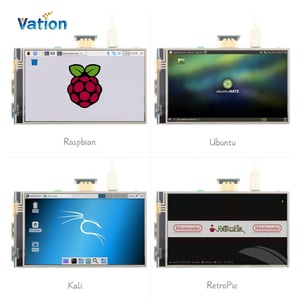 4.0 pollici 800x480 Display LCD con Touch e 5V/2A Mini-USB alimentatore compatibile con Raspberry Pi e braccio e PC - Product Image 4